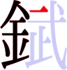 錻の9画目 錻の9画目